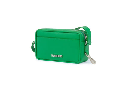 Jacquemus Le Baneto Strapped Pochette Bag Green