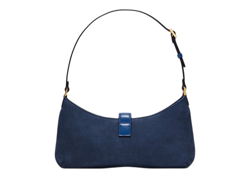 Jacquemus Le Bisou Cadenas Padlock Shoulder Bag Dark Navy