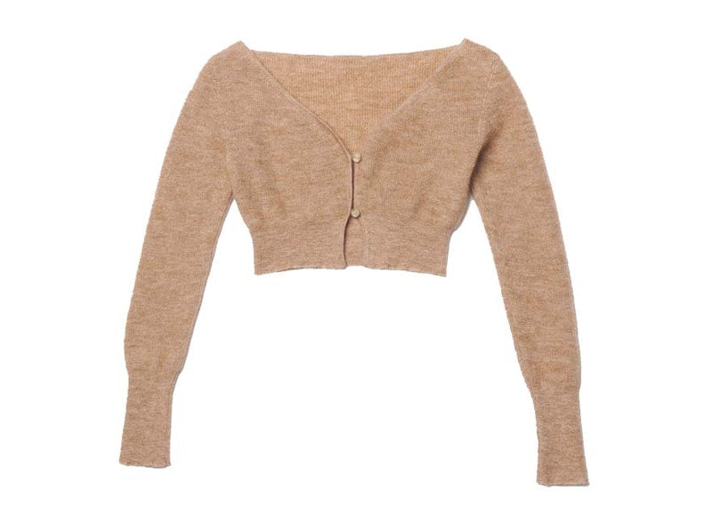Jacquemus Le Cardigan Alzou Cardigan Light Brown