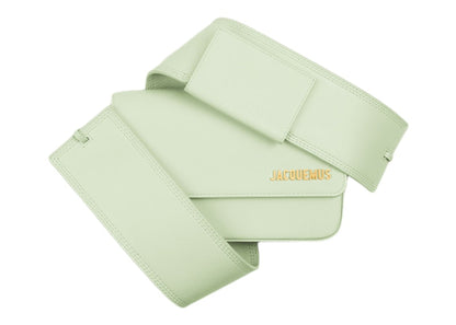 Jacquemus Le Carinu Flap Shoulder Bag Light Green