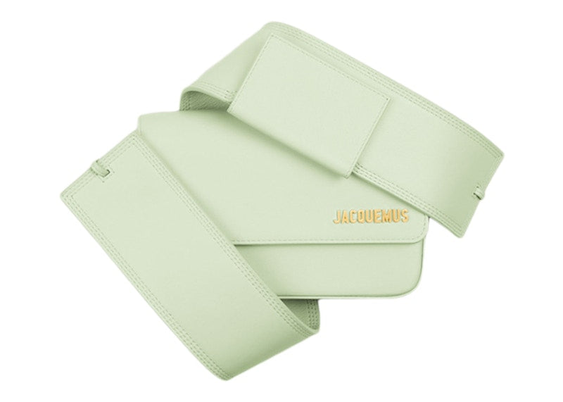 Jacquemus Le Carinu Flap Shoulder Bag Light Green