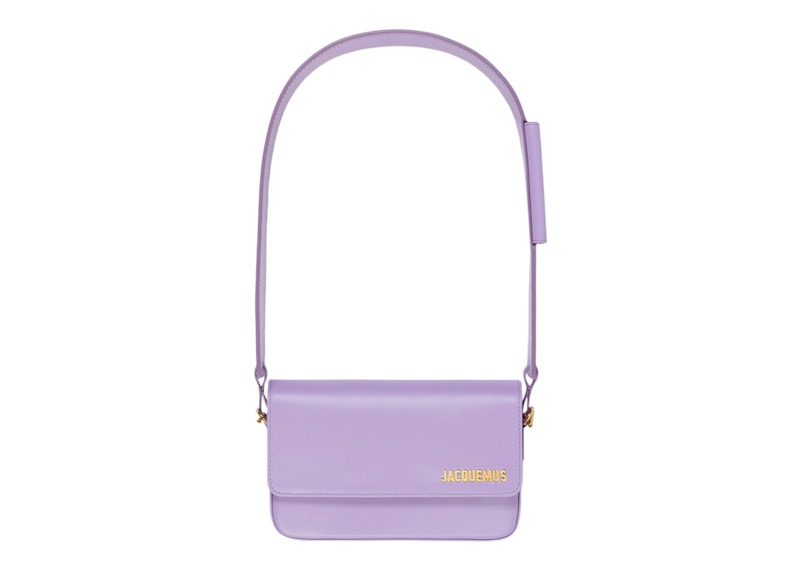 Jacquemus Le Carinu Flap Shoulder Bag Lilac