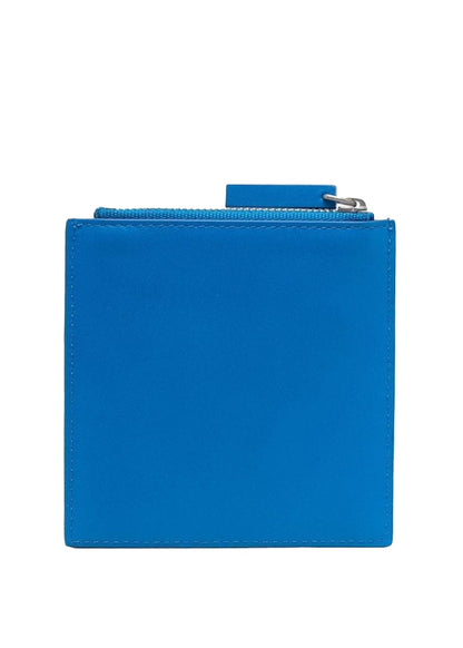 Jacquemus Le Carre Zip Up Purse Blue