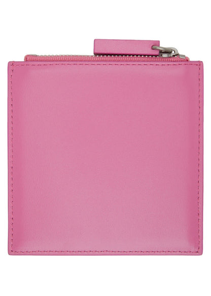 Jacquemus Le Carre Zip Up Purse Pink
