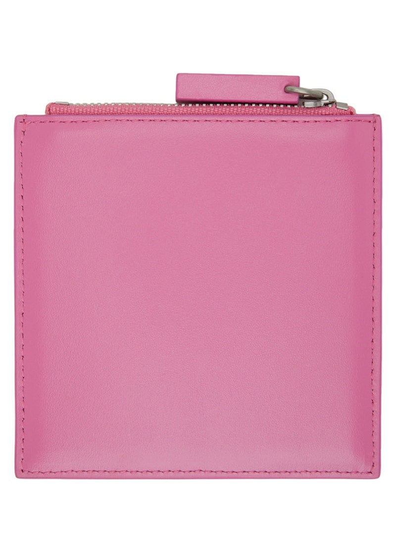 Jacquemus Le Carre Zip Up Purse Pink