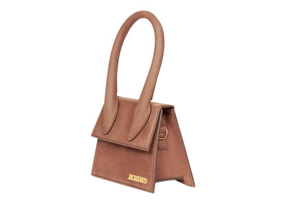 Jacquemus Le Chiquito Moyen Signature Handbag Brown