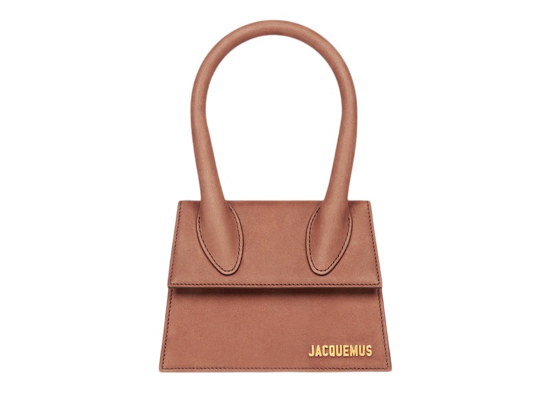 Jacquemus Le Chiquito Moyen Signature Handbag Brown
