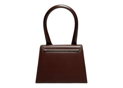 Jacquemus Le Chiquito Moyen Signature Handbag Dark Brown