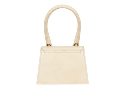 Jacquemus Le Chiquito Moyen Signature Handbag Ivory