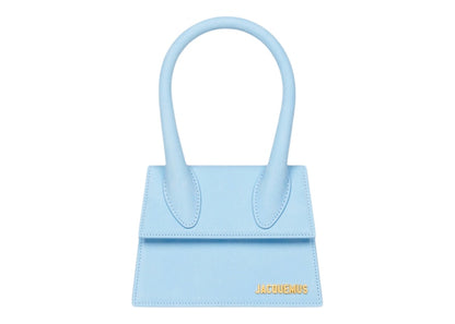 Jacquemus Le Chiquito Moyen Signature Handbag Light Blue