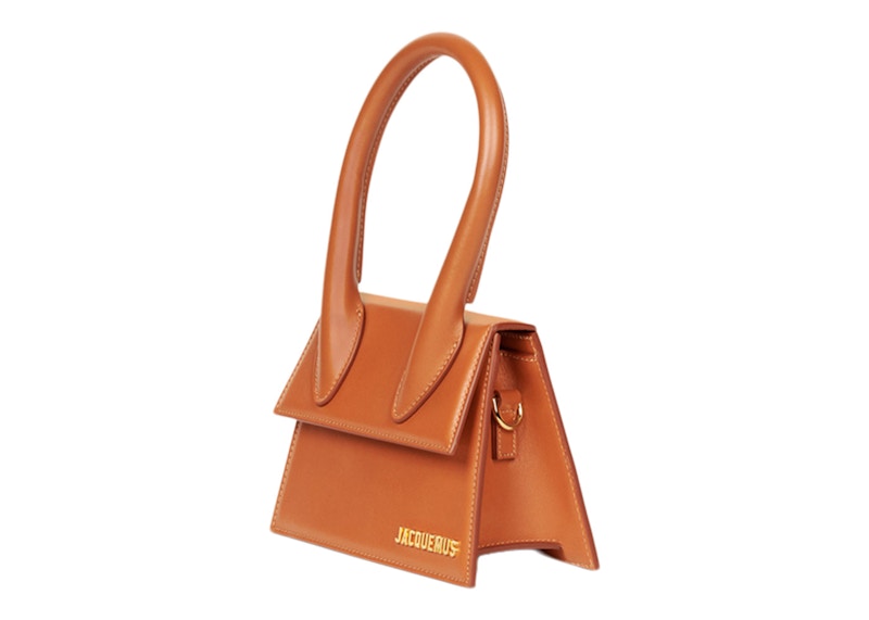 Jacquemus Le Chiquito Moyen Signature Handbag Light Brown