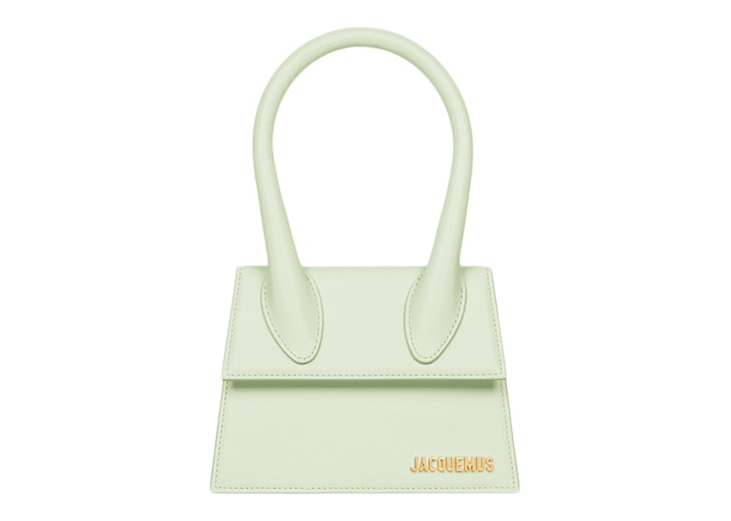 Jacquemus Le Chiquito Moyen Signature Handbag Light Green