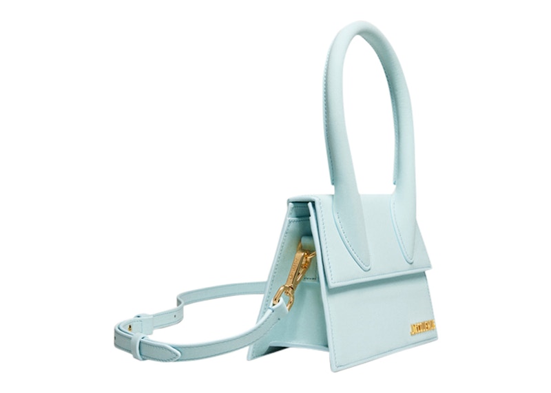 Jacquemus Le Chiquito Moyen Signature Handbag Pale Blue