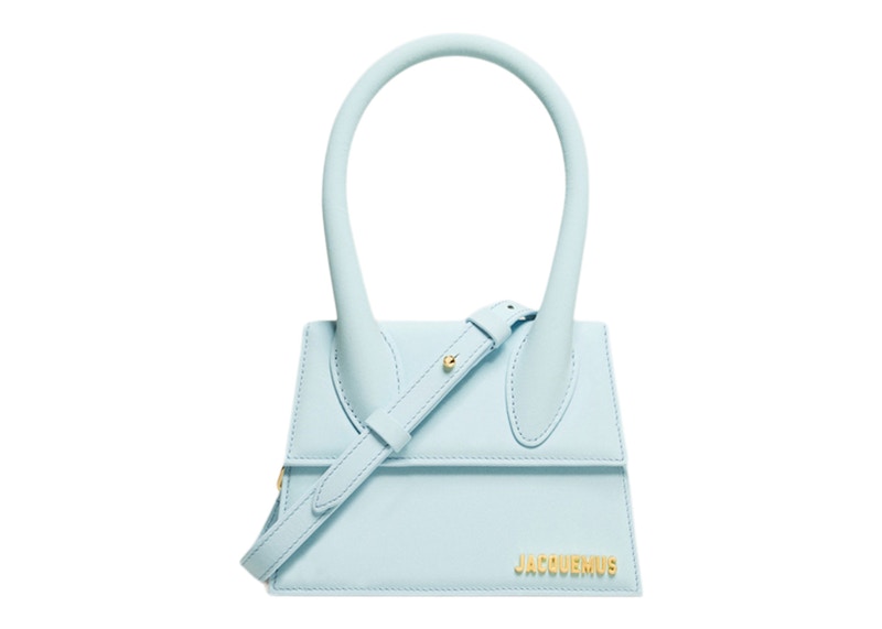 Jacquemus Le Chiquito Moyen Signature Handbag Pale Blue