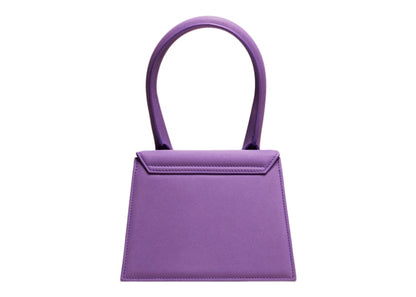 Jacquemus Le Chiquito Moyen Signature Handbag Purple