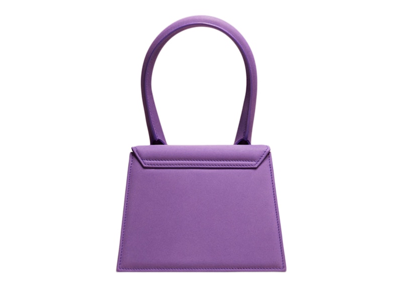 Jacquemus Le Chiquito Moyen Signature Handbag Purple