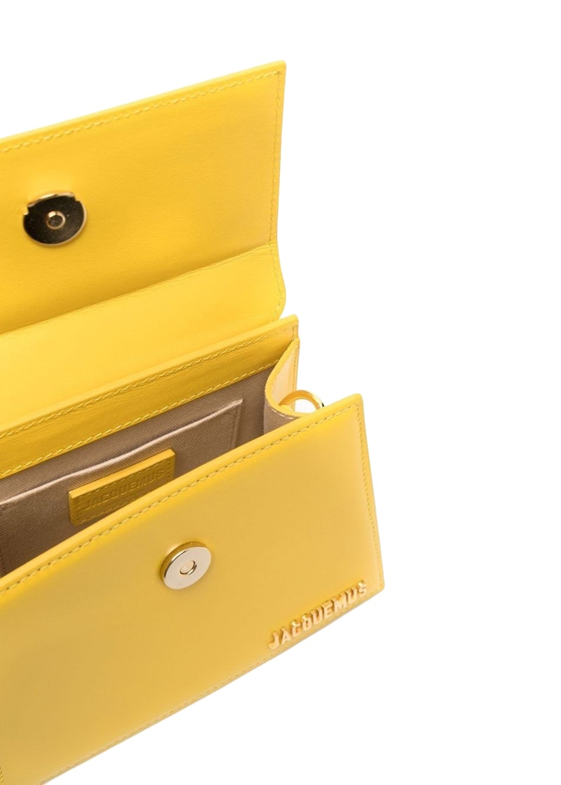 Jacquemus Le Chiquito Moyen Top-Handle Bag Warm Yellow