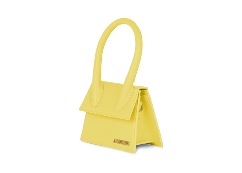 Jacquemus Le Chiquito Moyen Top-Handle Bag Yellow