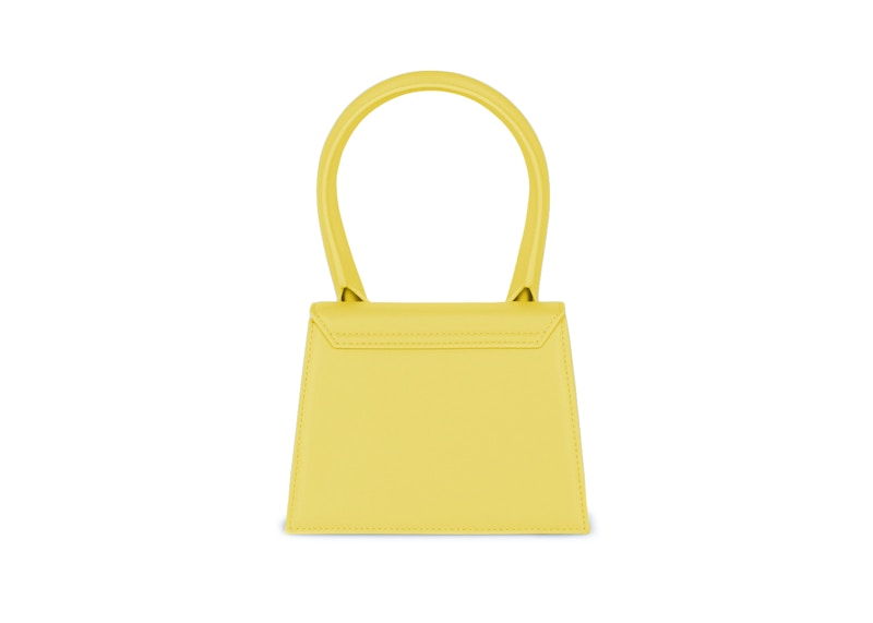 Jacquemus Le Chiquito Moyen Top-Handle Bag Yellow