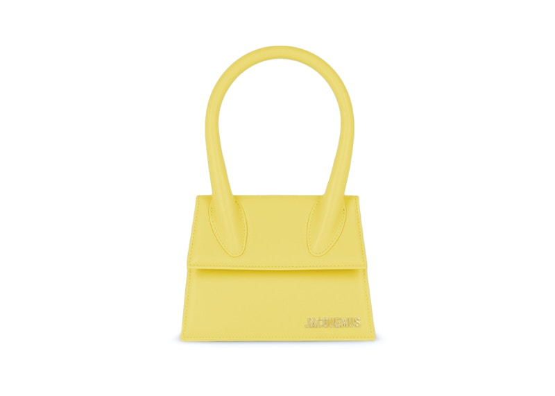 Jacquemus Le Chiquito Moyen Top-Handle Bag Yellow
