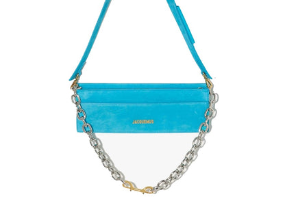 Jacquemus Le CiuCiu Logo Shoulder Bag Turquoise