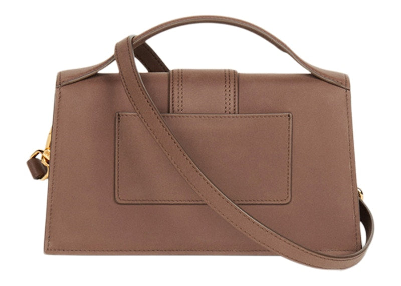 Jacquemus Le Grand Bambino Crossbody Flap Bag Brown