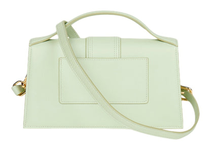 Jacquemus Le Grand Bambino Crossbody Flap Bag Light Green