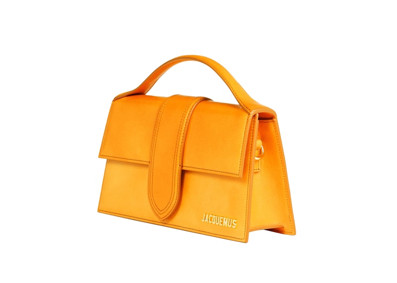 Jacquemus Le Grand Bambino Crossbody Strap Handbag Orange