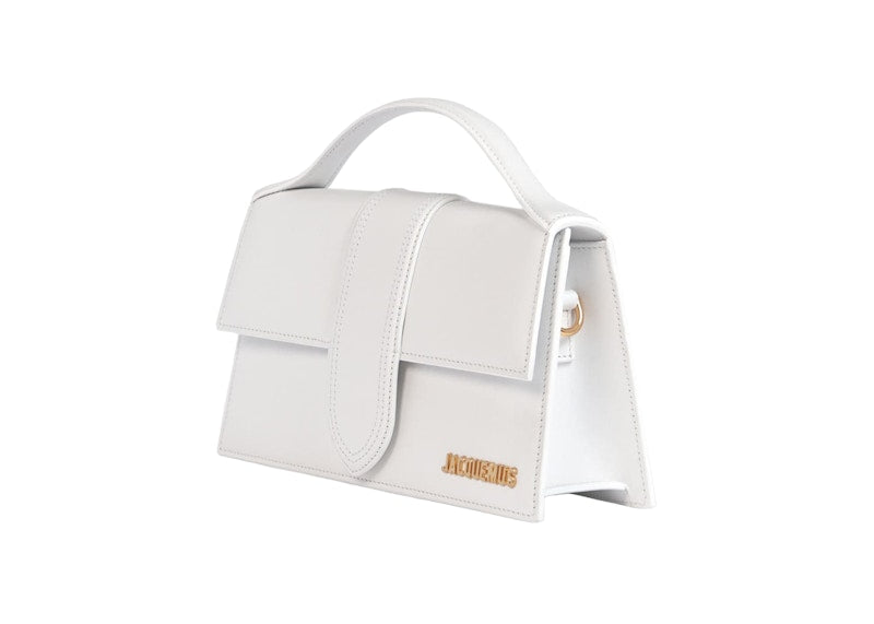 Jacquemus Le Grand Bambino Crossbody Strap Handbag White