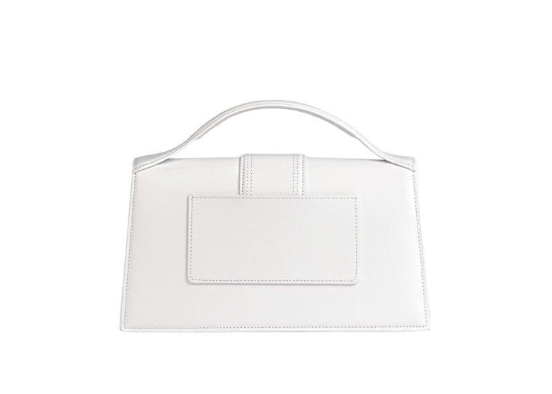 Jacquemus Le Grand Bambino Crossbody Strap Handbag White