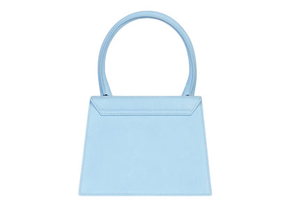 Jacquemus Le Grand Chiquito Large Signature Handbag Light Blue