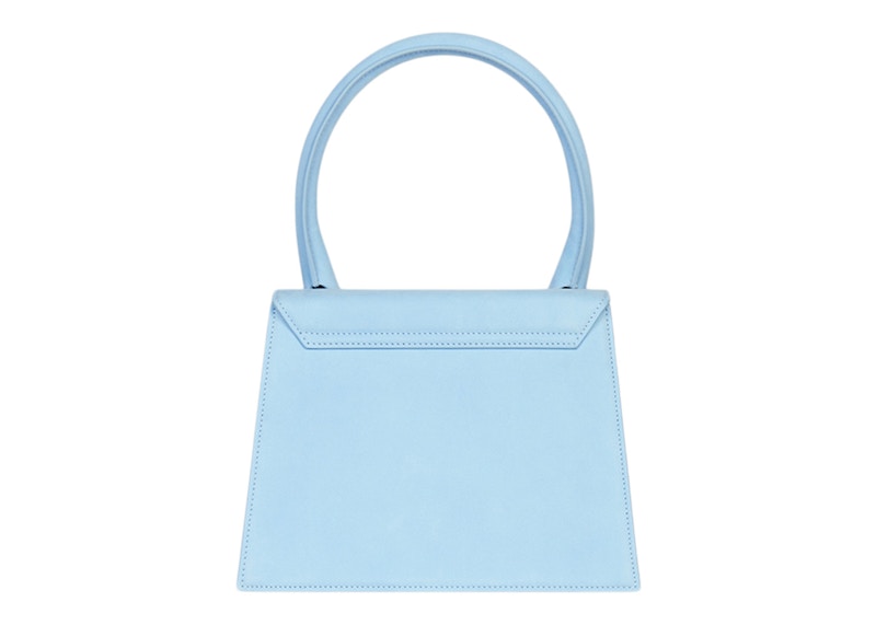 Jacquemus Le Grand Chiquito Large Signature Handbag Light Blue
