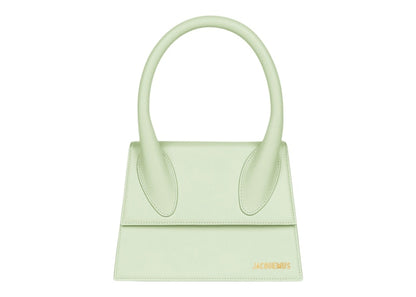 Jacquemus Le Grand Chiquito Large Signature Handbag Light Green