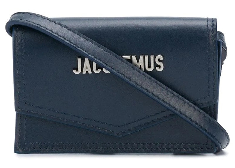 Jacquemus Le Porte Azur Cardholder Navy