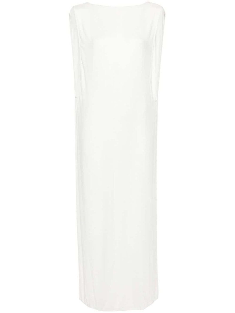 Jacquemus Le Robe Capa Maxi Dress Ivory/White