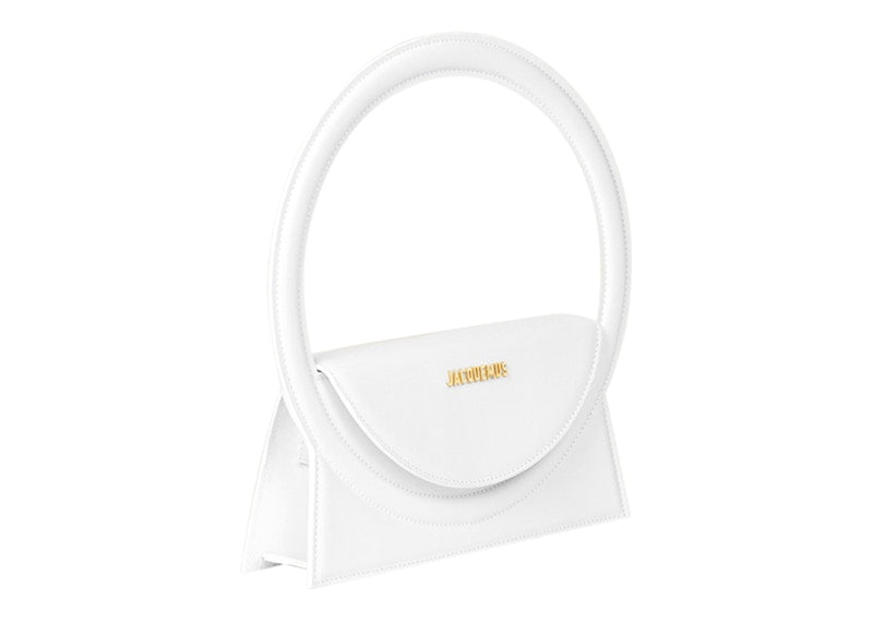 Jacquemus Le Sac Rond Circle Purse White
