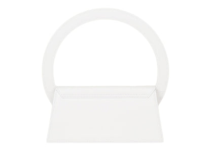 Jacquemus Le Sac Rond Circle Purse White
