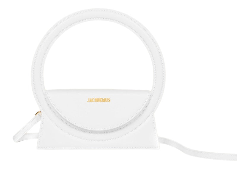 Jacquemus Le Sac Rond Circle Purse White