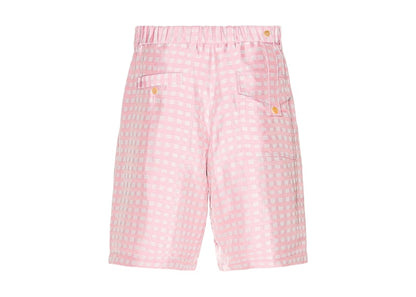 Jacquemus Le Short Gelati Shorts Pink Checks