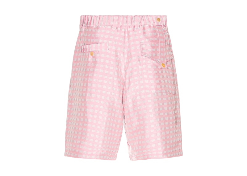 Jacquemus Le Short Gelati Shorts Pink Checks