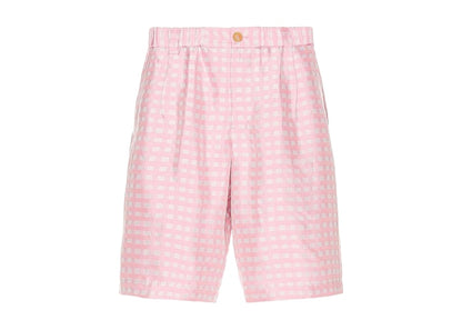 Jacquemus Le Short Gelati Shorts Pink Checks