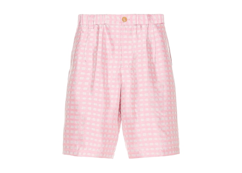 Jacquemus Le Short Gelati Shorts Pink Checks