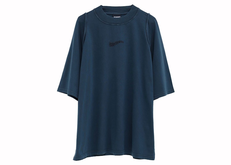 Jacquemus Le T-Shirt Camargue 390 Dark Navy