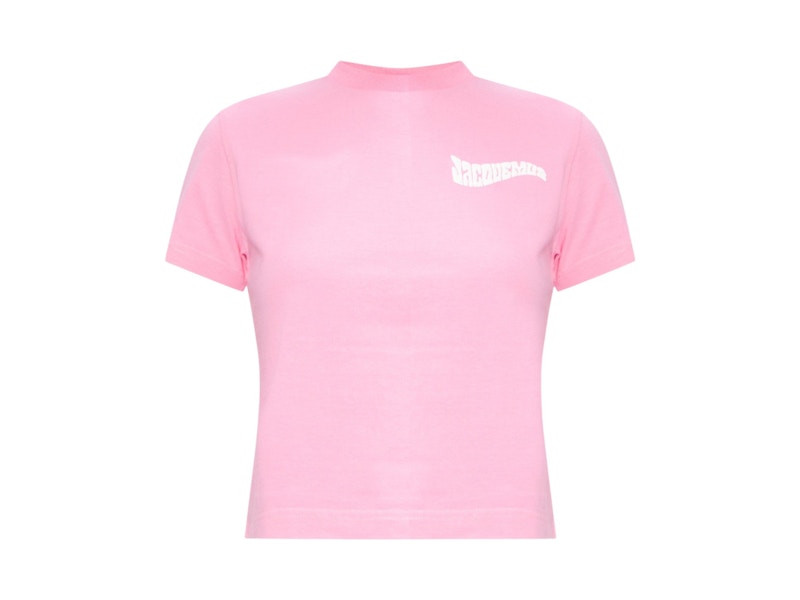 Jacquemus Le T-Shirt Camargue Pink