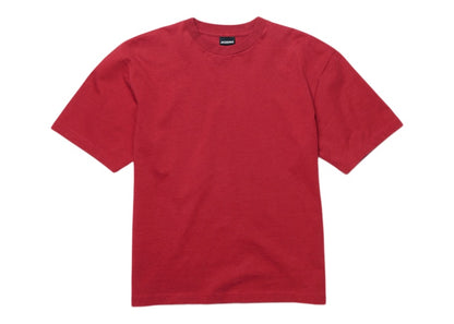 Jacquemus Le T-Shirt Crabe Crab Logo Boxy Fit T-Shirt Print Crab Dark Red