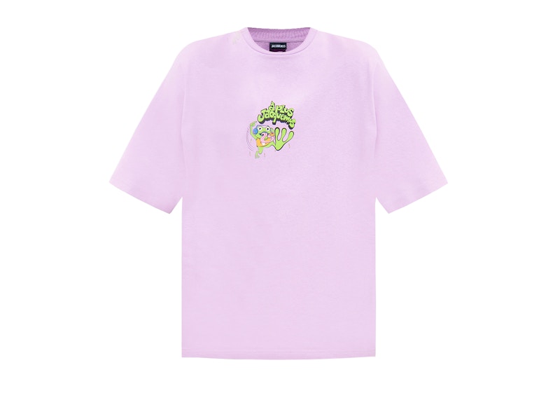 Jacquemus Le T-Shirt Grenouille Frog Print T-Shirt Lilac