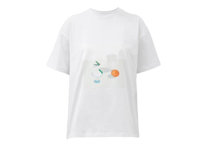 Jacquemus Le T-Shirt Tableau Still Life Print T-Shirt White