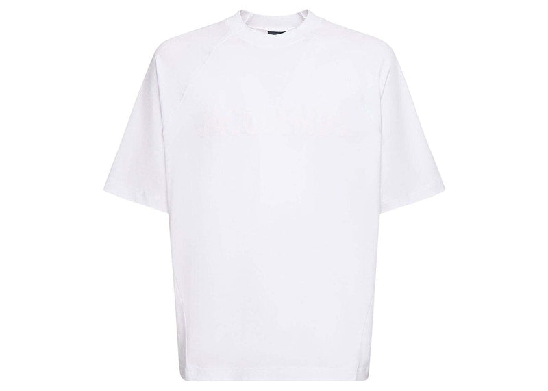 Jacquemus Le T-Shirt Typo White