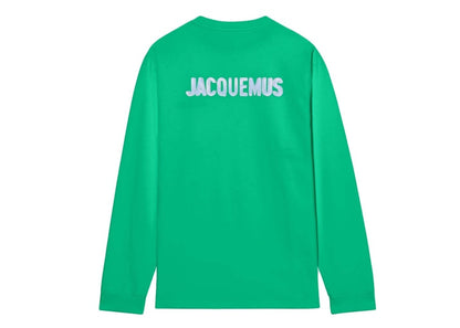 Jacquemus Le T-shirt Gelo Pool Logo L/S T-shirt Print Ice Jacquemus Green