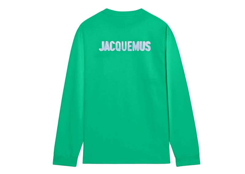 Jacquemus Le T-shirt Gelo Pool Logo L/S T-shirt Print Ice Jacquemus Green